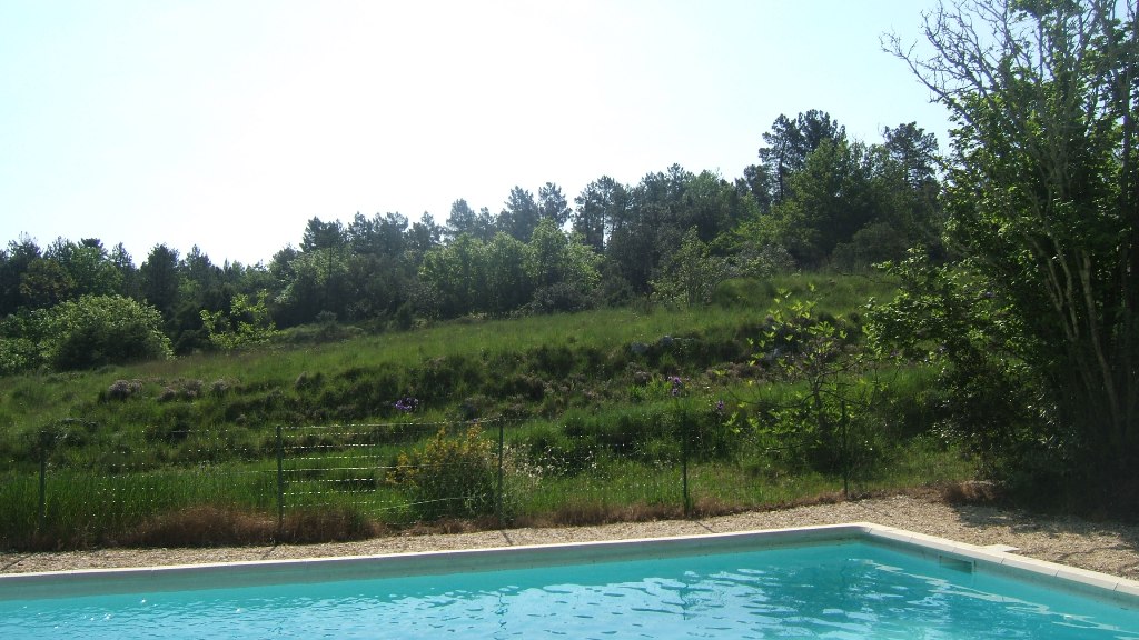 Autour de la piscine